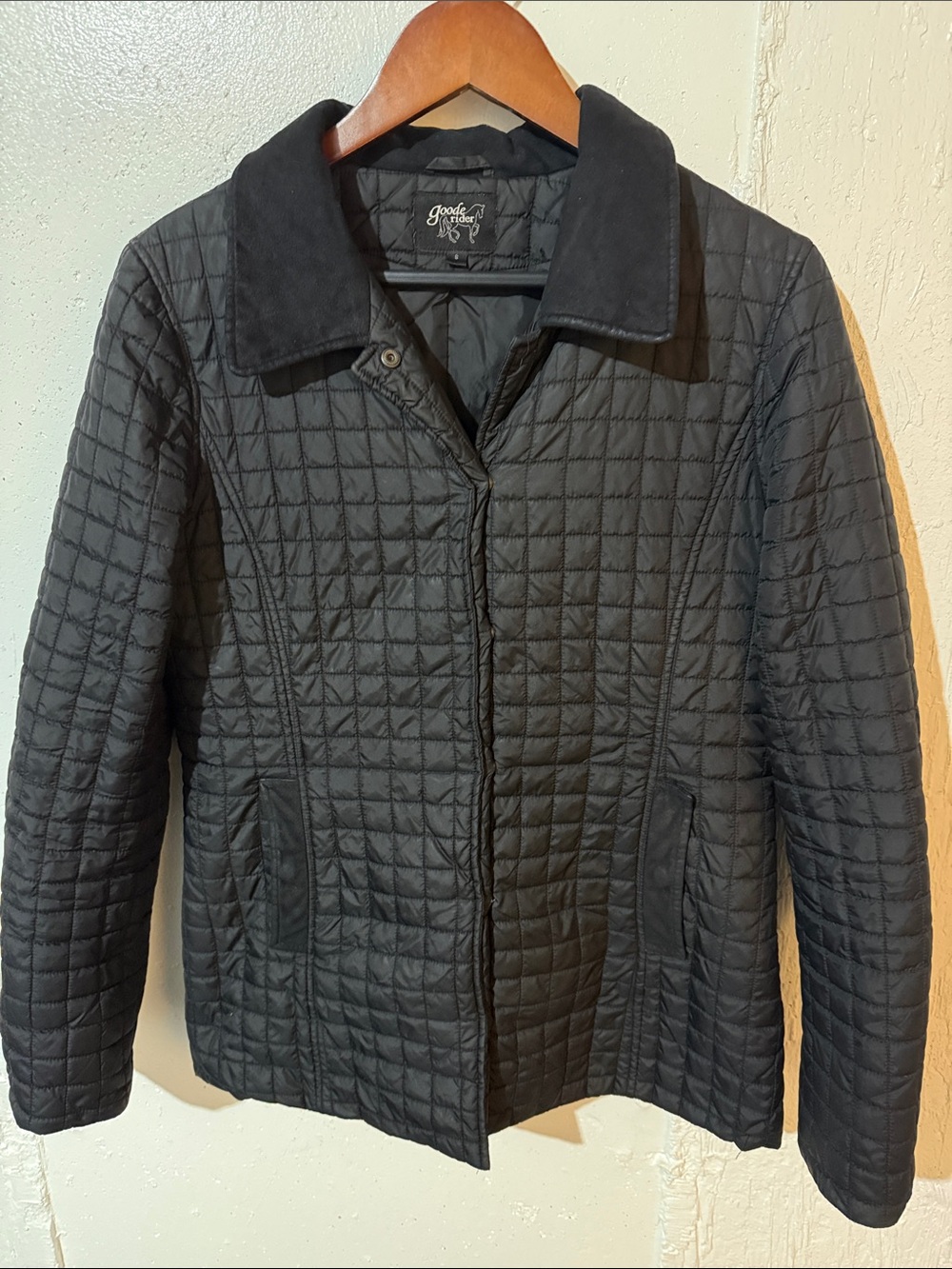 Goode Rider Quilted Black Women's Jacket